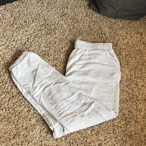 Victoria's Secret Light Gray Joggers